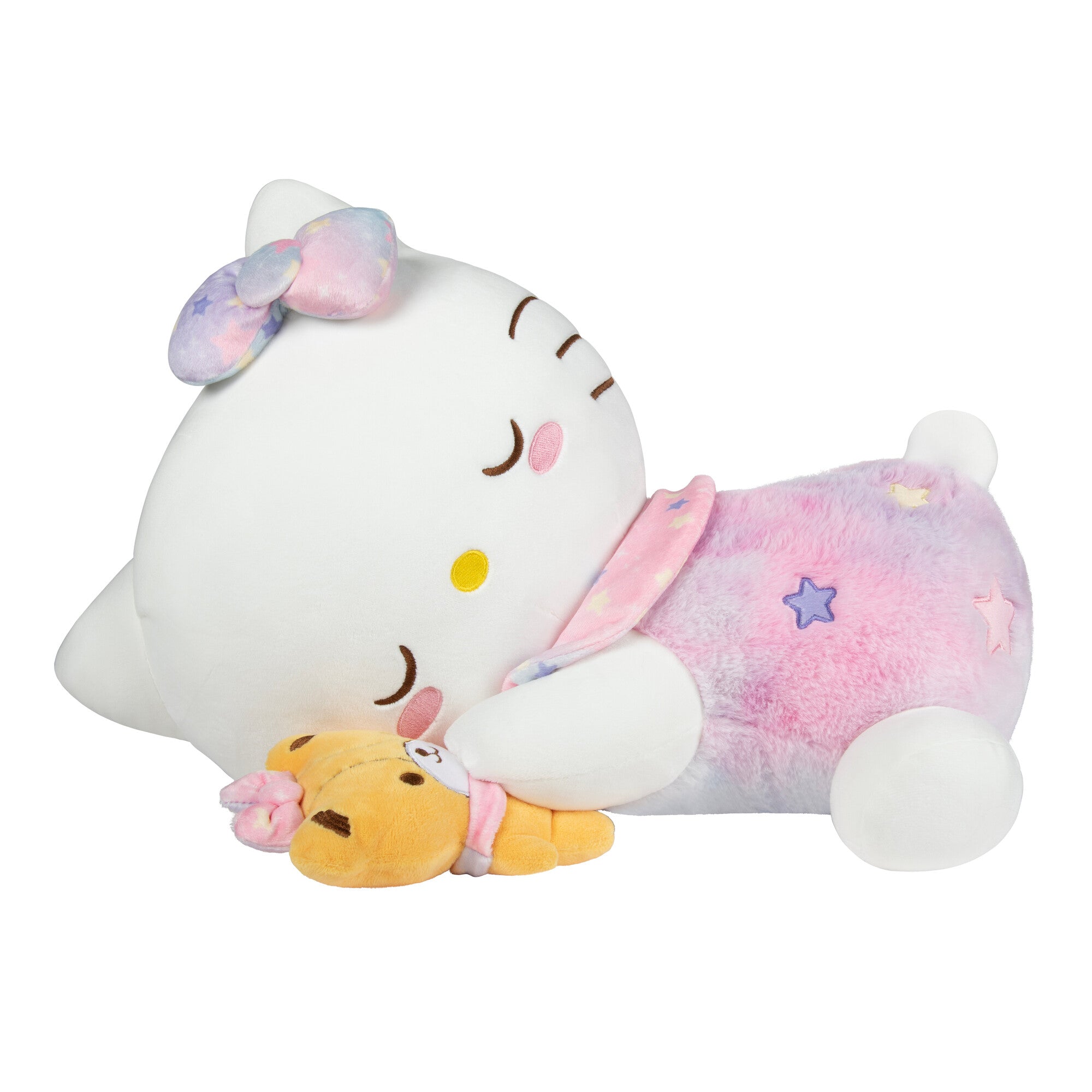 Hello Kitty and Friends 18-Inch Sleeping Plush - Hello Kitty with Bestie Accessory