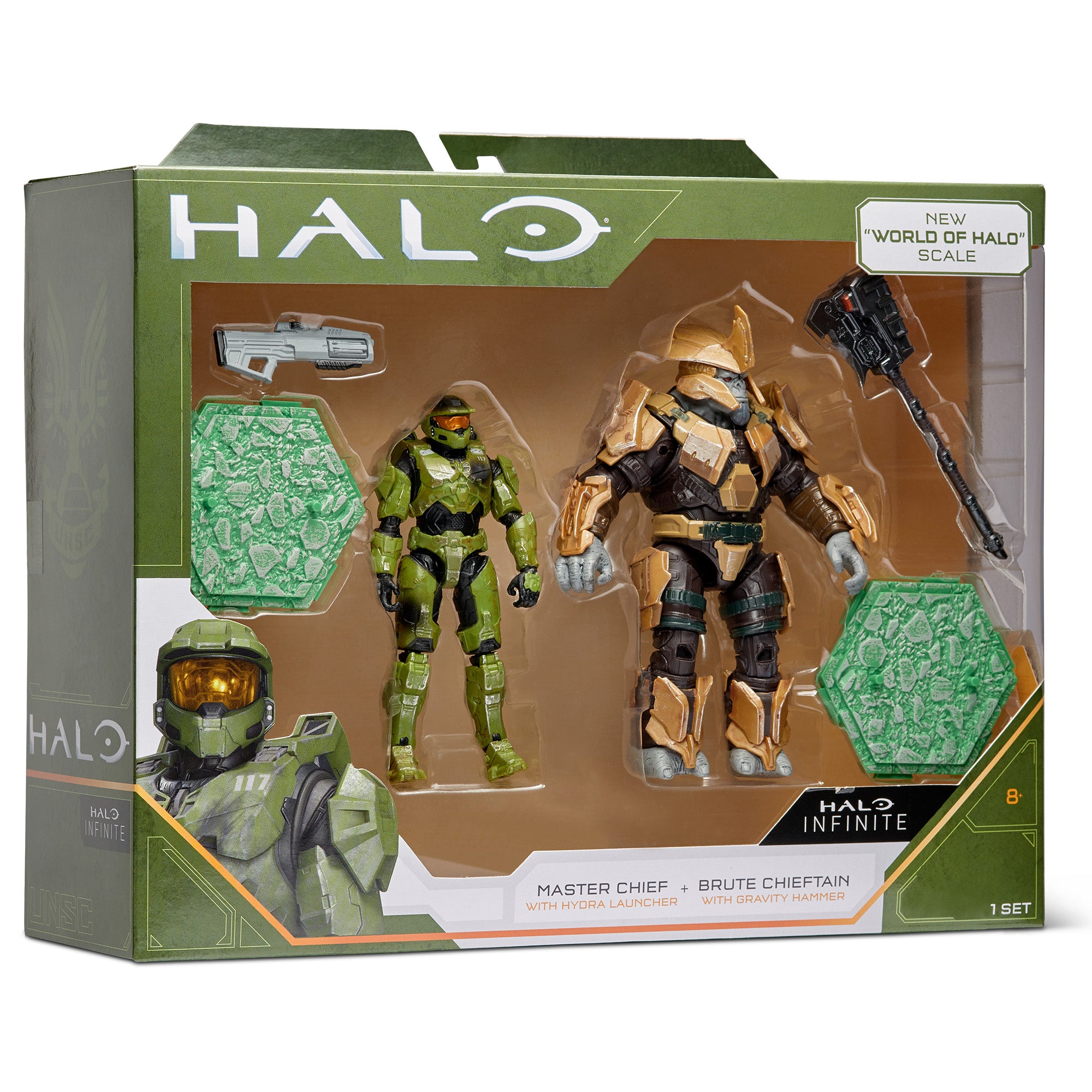 Halo Two Figure Pack - Master Chief vs. Brute Chieftain - Image 7