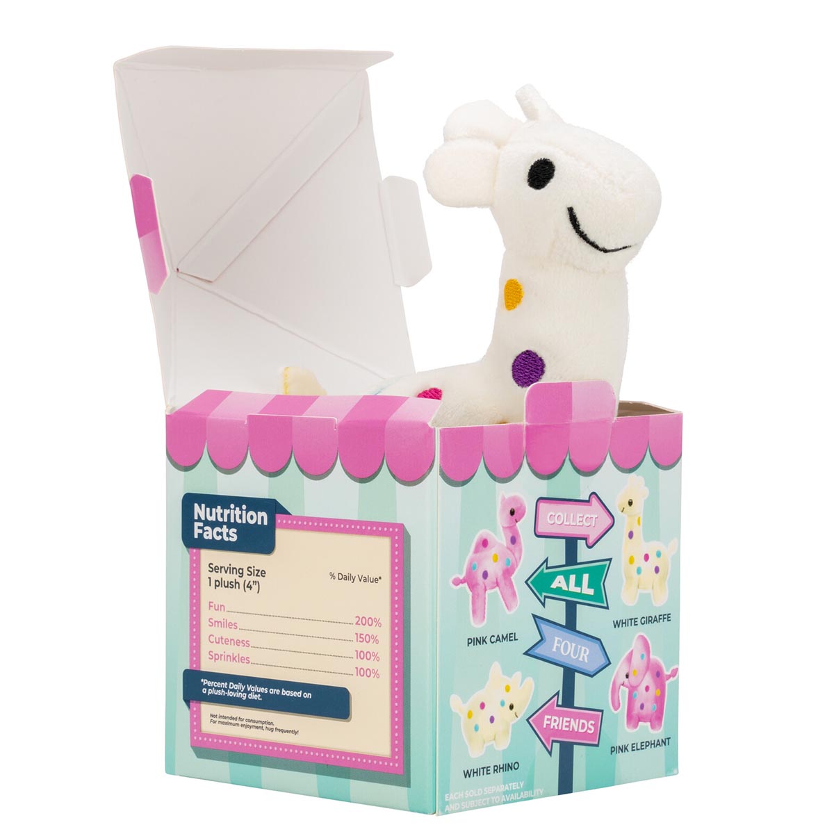 Russ 4-Inch Snackeez Circus Cookies Surprise Box - Includes 1 Plush